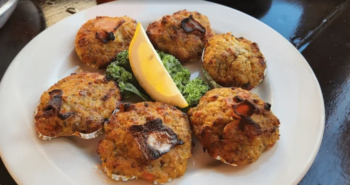Homemade crab cakes